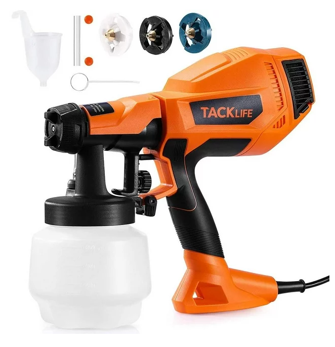 TACKLIFE 800W Electric Paint sprayer.with 3 Patterns Adjustable Valve,TLPS80A