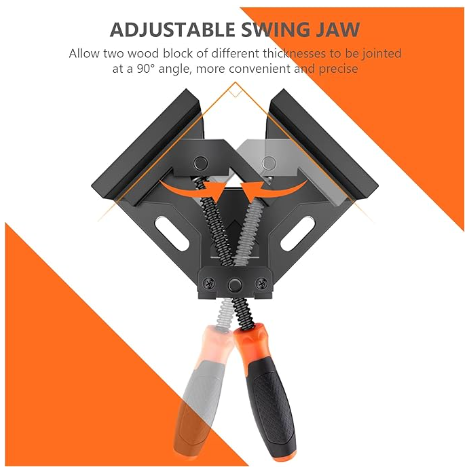 Tacklife Home Appliances High-Quality Aluminum Alloy Material Angle Clamp HAC3A