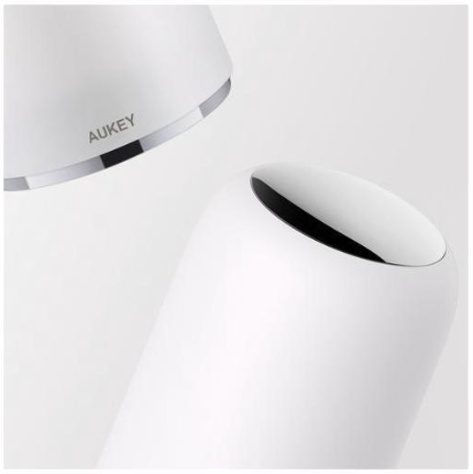 AUKEY LT-T7R Table Lamp RGB Touch-Sensitive Bedside Lamp with Timer Function Dimmable Warm White Light & Color-Changing Light, Night Light with Memory Function for Living Rooms and Bedrooms