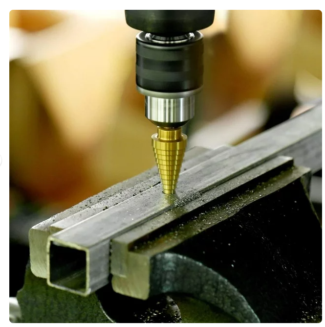 Tacklife Step Drill Bit Set With & Automatic Center Punch, Total 50 Sizes , PDH06A
