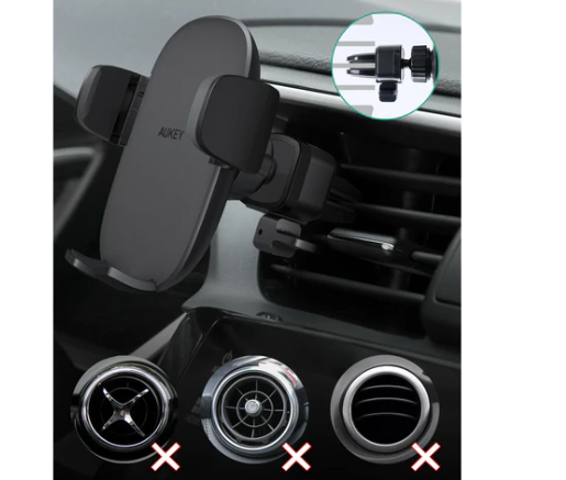AUKEY HD-C48 Car Mount Phone Holder Strong Suction Easy One Touch Lock/Release