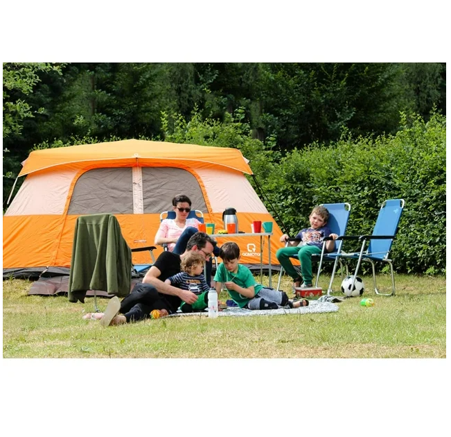 QOMOTOP 10 Person Family Camping Tent,2 Rooms, 60 Seconds Set up Waterproof Tent