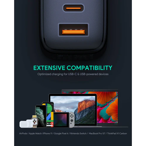 AUKEY PA-B3 Omnia 65W Fast USB C Charger
