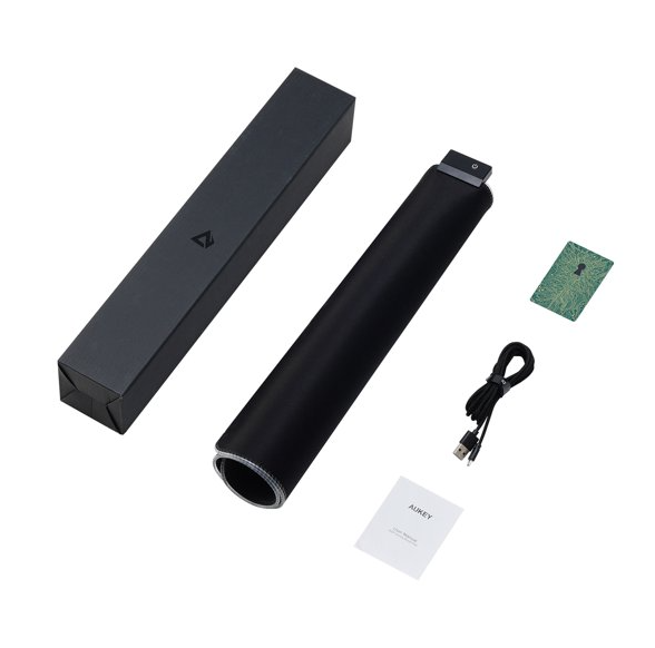 Aukey KM-P8 RGB Gaming mouse pad 45x40cm WATERPROOF