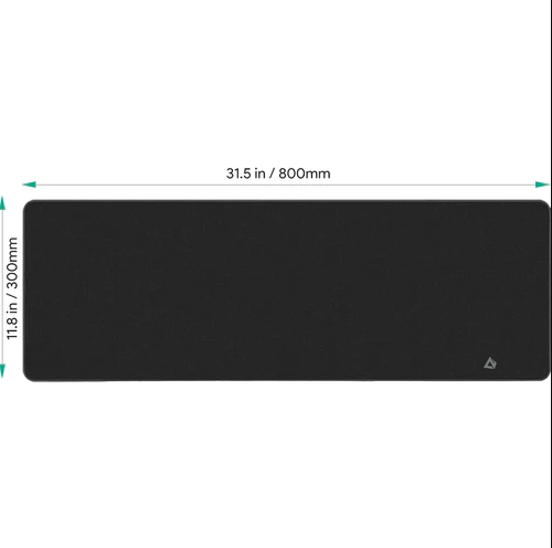 AUKEY Mouse Pad, Gaming Mouse Mat with Smooth Surface, Non-Slip Rubber Base and Anti-Fraying Stitched Edges 31.5” x11.81”- KM-P2