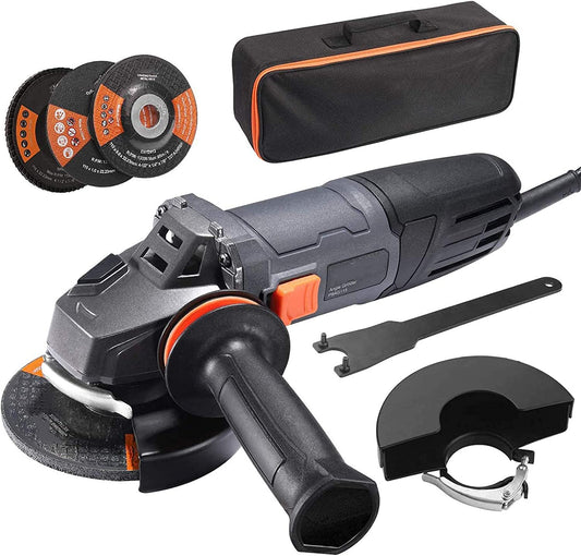 TACKLIFE Angle Grinder,11 Amp Grinder Tool, 4-1/2-inch Power Grinders - P3AG115